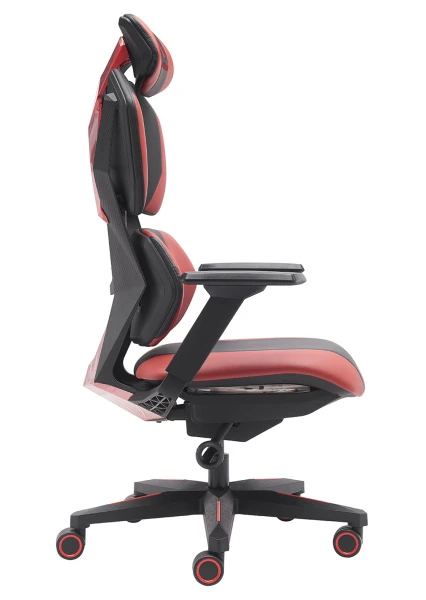 Геймерское кресло Everprof Tiger (Тайгер) Экокожа Красный | Купить в КупиКресла.ру