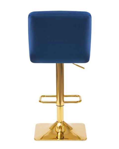 Стул барный DOBRIN GOLDIE, синий велюр (MJ9-117) для кафе, ресторанов и кухни