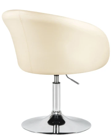 Купить Кресло дизайнерское DOBRIN EDISON, кремовый по низкой цене