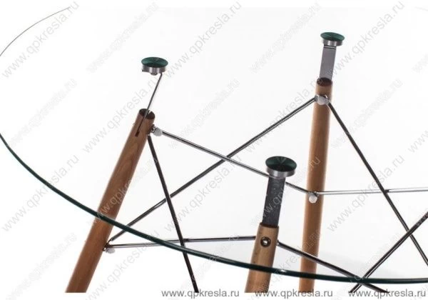 Стол Eames (Эймс) стеклянный