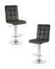 Набор 2 шт Стул барный DOBRIN KRUGER, чёрный