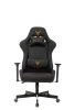 Кресла для геймеров - Кресло игровое Knight ARMOR черный ромбик эко.кожа с подголов. крестов. металл