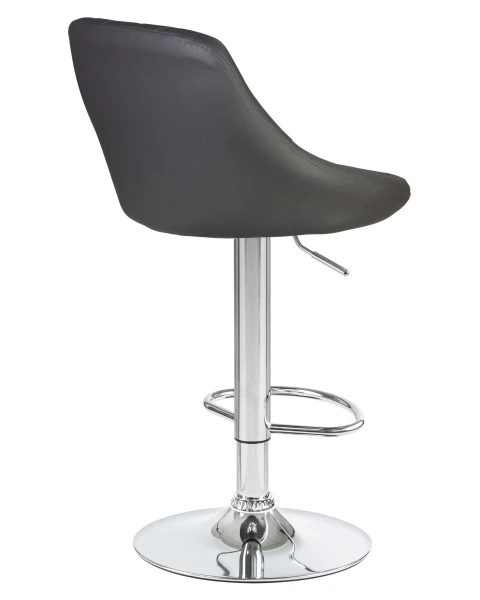 Купить Набор 2 шт Стул барный DOBRIN LOGAN, серый по низкой цене