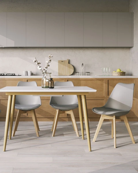 Купить Стул FRANKFURT серый по низкой цене