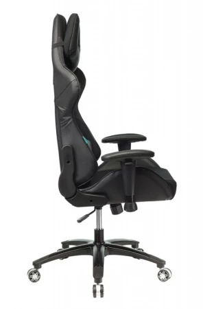 Кресла для геймеров - Кресло игровое Zombie VIKING 4 AERO Edition черный искусст.кожа/ткань с подголов. крестовина пластик