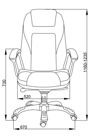 Кресло Bruny (Бруни) (Экокожа Бежевый)