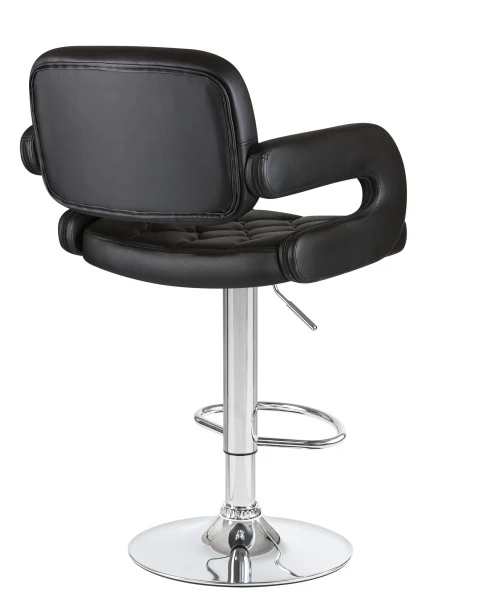 Купить Набор 2 шт Стул барный DOBRIN TIESTO, чёрный по низкой цене