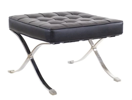 Оттоманка Everprof Barcelona Экокожа Черный