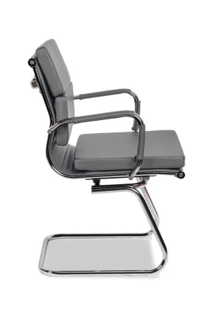 Конференц кресла - Кресло посетителя бизнес-класса College CLG-630 LXH-C Grey
