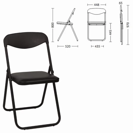 Офисный стул Джек JACK black Nowystyl (Искусственная кожа V 14 черный)