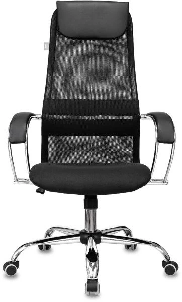 Кресло руководителя Бюрократ CH-607SL черный TW-01 Neo Black сетка/ткань с подголов. крестов. металл хром | Купить в КупиКресла.ру
