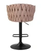 Купить Набор 2 шт Стул барный DOBRIN LEON, коричневая ткань (LAR 275-3) в интернет-магазине КупиКресла.ру