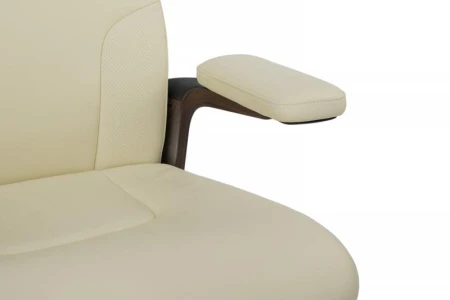 Кресла руководителя - Кресло Mark FK006-A Кремово-белый
