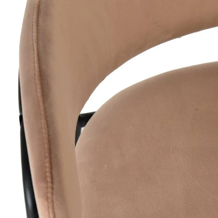 Купить Стул Napoli латте с черными ножками по низкой цене