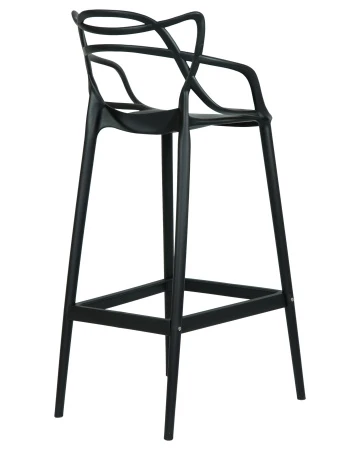 Купить Стул барный DOBRIN MASTERS BAR, чёрный (B-03) по выгодной цене для кафе, ресторанов и кухни