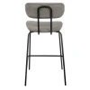 Купить Стул полубарный Ant букле серый по выгодной цене для кафе, ресторанов и кухни
