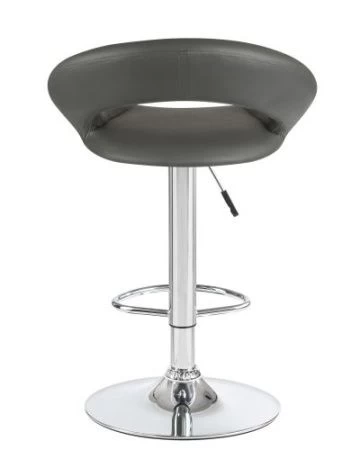 Барный стул MIRA (Мира) (Экокожа Черный)