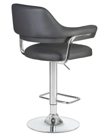 Купить Стул барный DOBRIN CHARLY, серый по выгодной цене для кафе, ресторанов и кухни