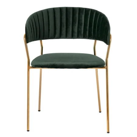 Купить Комплект из 2-х стульев Turin зеленый, золотые ножки в интернет-магазине КупиКресла.ру