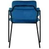 Купить Стул Napoli синий с черными ножками в интернет-магазине КупиКресла.ру