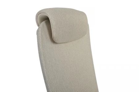 Эргономичные кресла - Кресло Gemini EGE-002AW Белый пластик/Светло-бежевый