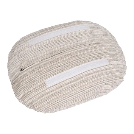 Купить Оттоманка BLISS латте, экокожа, шенилл по низкой цене