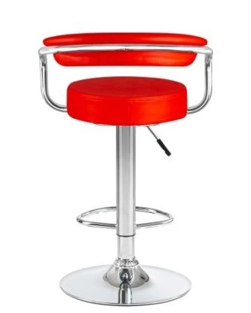 Барный стул ANGEL Экокожа черный