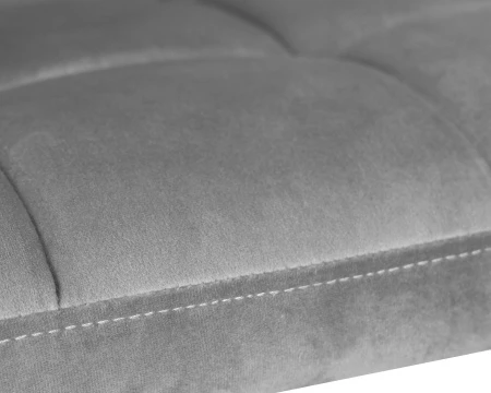 Офисные кресла - Офисное кресло для персонала DOBRIN TERRY BLACK, серый велюр (MJ9-75)