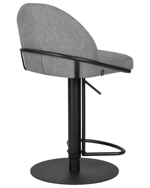 Стул барный DOBRIN OLIVER, серая ткань (FLY1347-17) для кафе, ресторанов и кухни