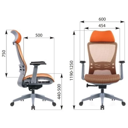 Кресло Viking-32 (Викинг 32) оранжевый