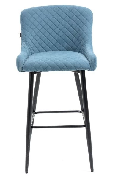 Барный стул Everprof Nico Ткань Голубой для кафе, ресторанов и кухни