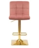 Купить Стул барный GOLDIE (пудрово-розовый велюр (MJ9-32)) по выгодной цене для кафе, ресторанов и кухни