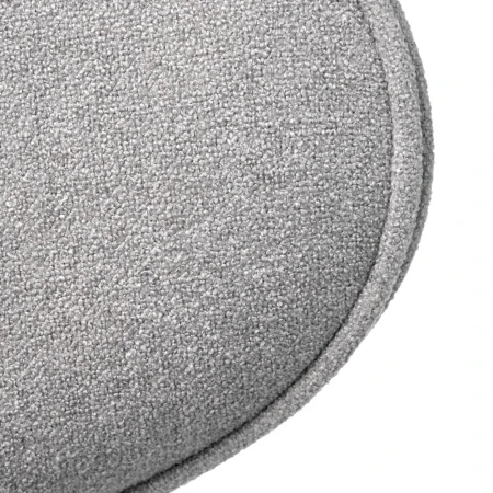 Купить Стул Lucas 3 серый букле с ножками цвета орех по низкой цене