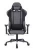 Кресла для геймеров - Кресло игровое Zombie 771N серый/черный с подголов. крестовина металл черный