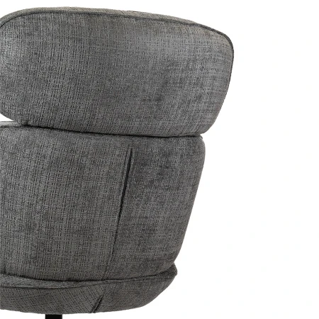 Купить Кресло KING серый, шенилл по низкой цене