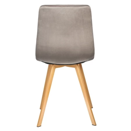 Купить Стул Easy латте с ножками под дерево по низкой цене