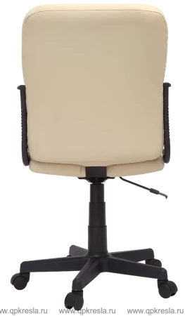 Кресло руководителя Чери А (Экокожа Dollaro Слоновая кость)