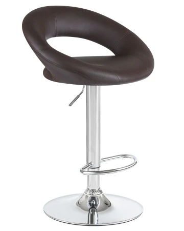 Купить Стул барный DOBRIN MIRA, коричневый по выгодной цене для кафе, ресторанов и кухни