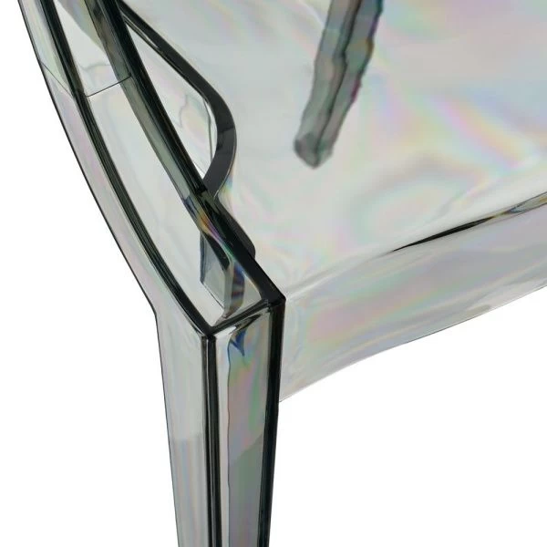 Купить Стул Louis Ghost прозрачный серый по низкой цене