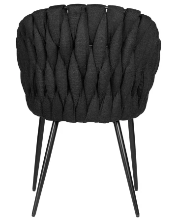 Купить Стул обеденный DOBRIN MATILDA, черная ткань (LAR 275-50) в интернет-магазине КупиКресла.ру