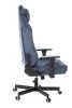 Кресла для геймеров - Кресло игровое Knight N1 Fabric синий Light-27 с подголов. крестов. металл