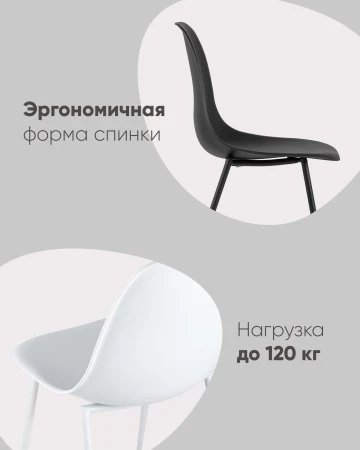 Купить Стул KON белый по низкой цене