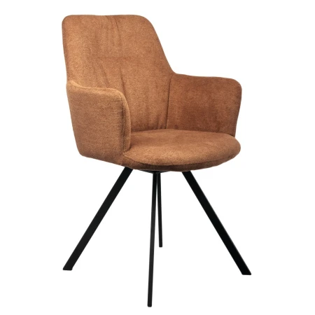 Купить Комплект из 2-х стульев Grant терракотовый шенилл на поворотном механизме в интернет-магазине КупиКресла.ру