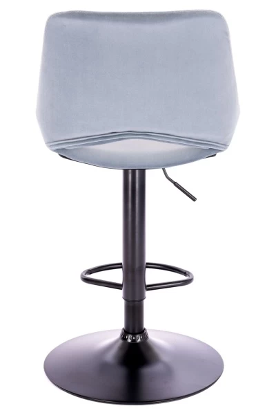 Барный стул Everprof Flash Ткань Серый для кафе, ресторанов и кухни