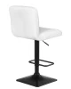 Купить Стул барный DOBRIN LEO, белое букле по выгодной цене для кафе, ресторанов и кухни