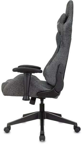 Кресло игровое Zombie Neo серый 3C1 с подголов. крестов. пластик черный | Купить в КупиКресла.ру