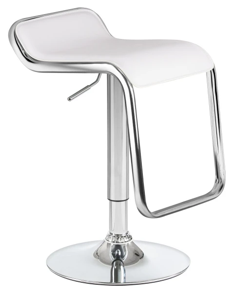 Стул барный DOBRIN CRACK, белый для кафе, ресторанов и кухни