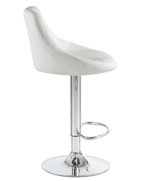 Купить Набор 2 шт Стул барный DOBRIN LOGAN, белый по низкой цене