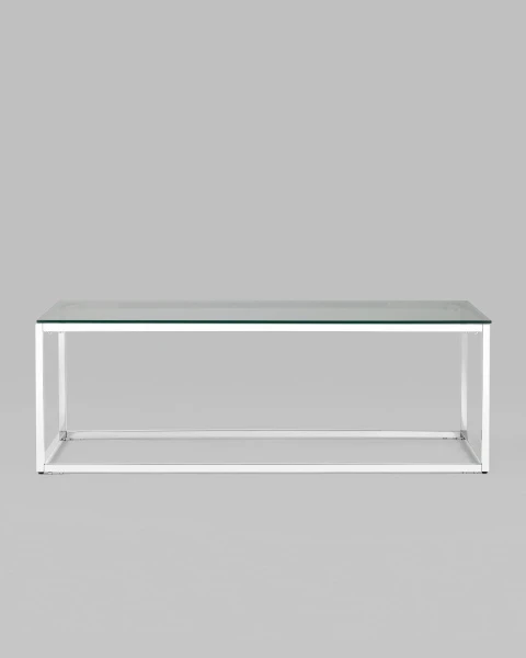 Купить Журнальный стол 120*60 ТАУН серебро по низкой цене