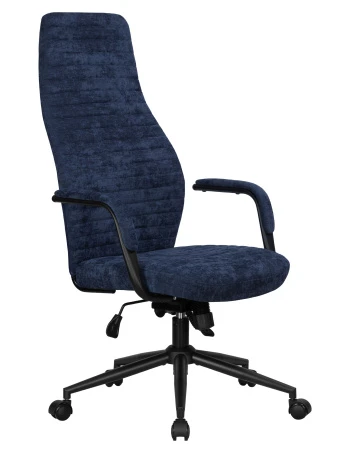 Кресла руководителя - Офисное кресло для руководителей DOBRIN LOKI, синий (VRH230-25)